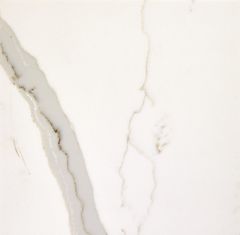 10X10 CORIAN QUARTZ SAMPLE CALACATTA NATURA