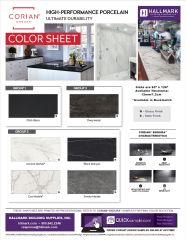 CORIAN ENDURA COLOR SHEET 2024