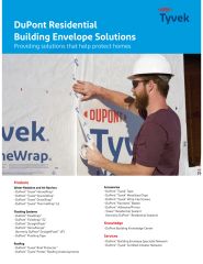 Tyvek® Residential Building Envelope Solutions Brochure PDF Only
