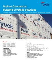 DuPont™ Tyvek® Commercial Building Envelope Solutions Brochure