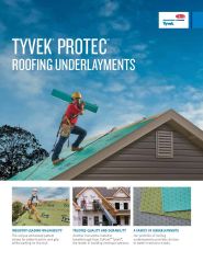DuPont™ Tyvek® Protec™ Roofing Underlayments Sell Sheet