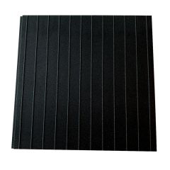 LEVANTE 4" BALCONY DECK BOARD SAMPLE - CHARCOAL BLACK