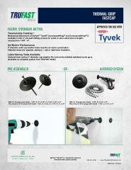 TRUFAST THERMAL-GRIP FASTCAP DATA SHEET