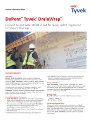 Tyvek® DrainWrap™ – Product Information Sheet PDF Only