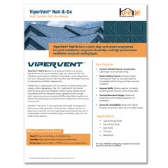 KEENE VIPER VENT NAIL-AND-GO FLYER