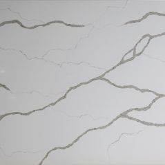 4X4 CORIAN QUARTZ CALACATTA NOVELLO